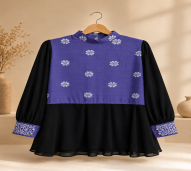 BUSAN WANITA MOTIF TAMPUK MANGGIS